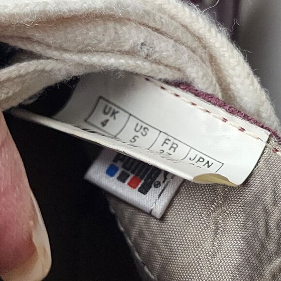 Puma Retro Tahara Lace Up Low Top Training Sneakers Burgundy Leather 5 - Picture 11 of 13